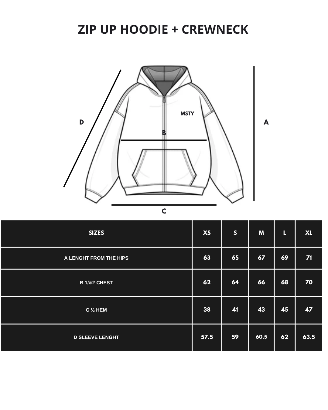 Shift set- PRE ORDER